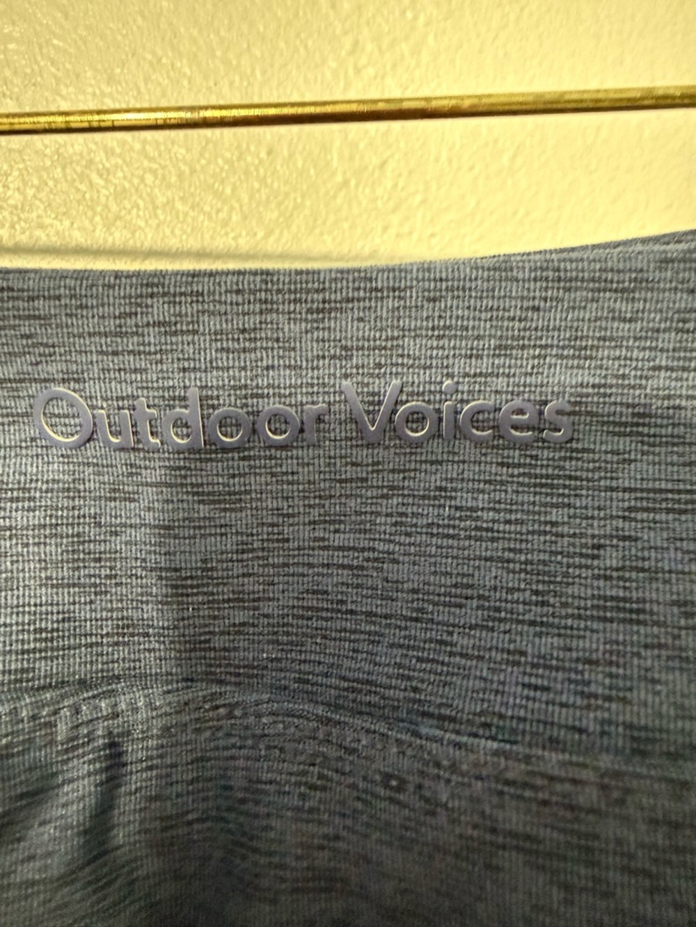 Outdoor Voices Heather Blue A-Line Skort - Picture 5 of 7